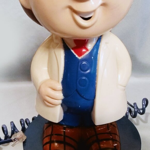 Vintage 1990's-Tetley Tea "Gaffer" Collectable Landline Phone - Picture 4 of 12